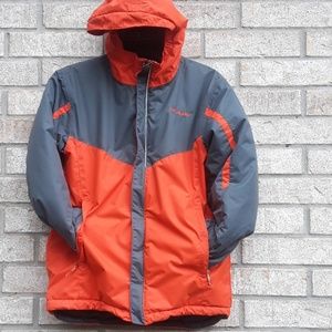 SIZE L. COLUMBIA hooded puffer jacket.